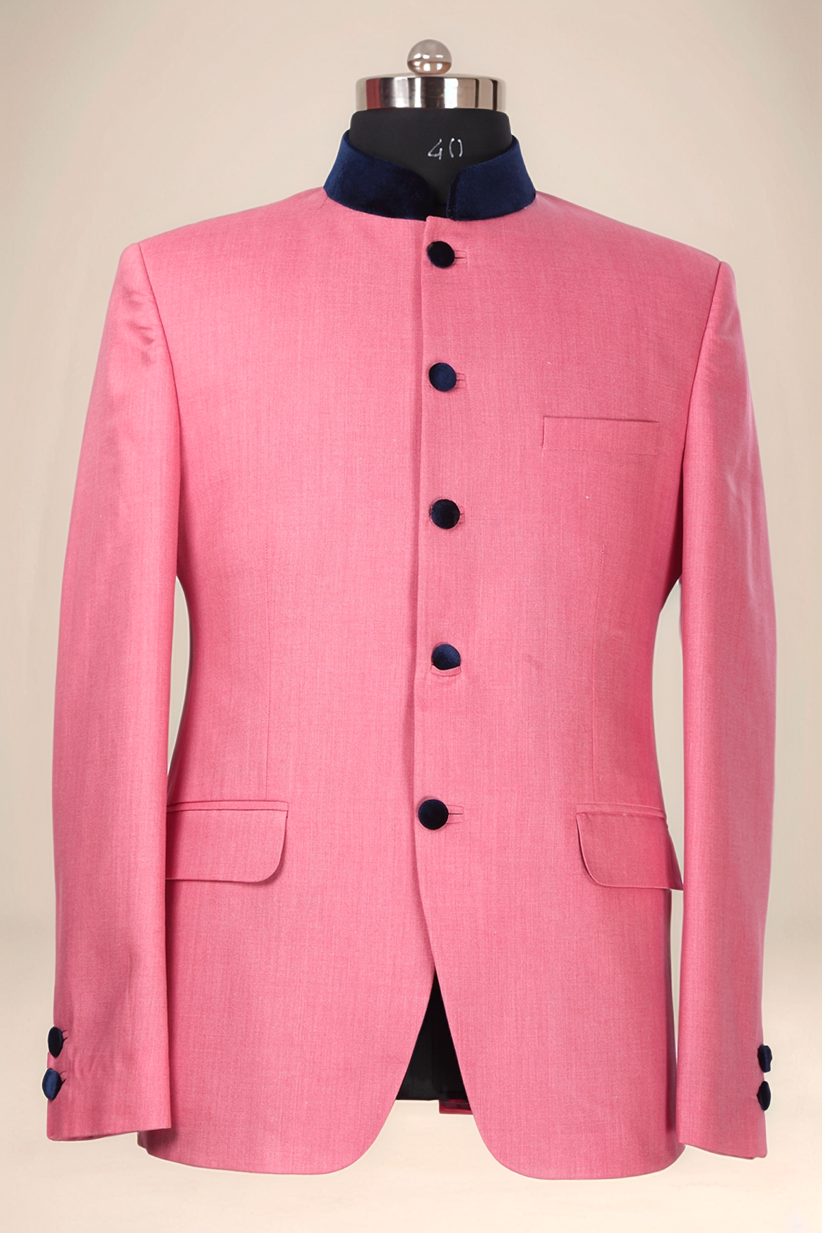 Pink Jodhpuri Blazer