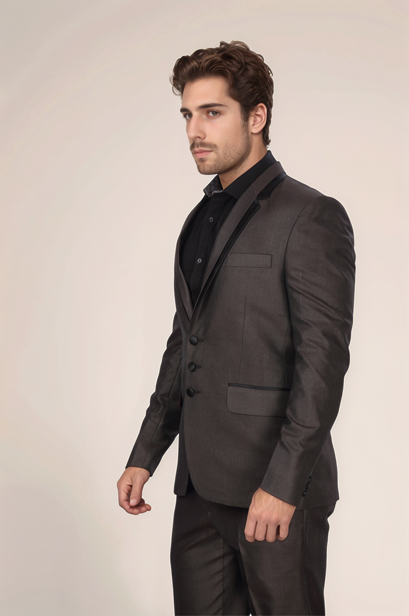 Brown Formal Blazer