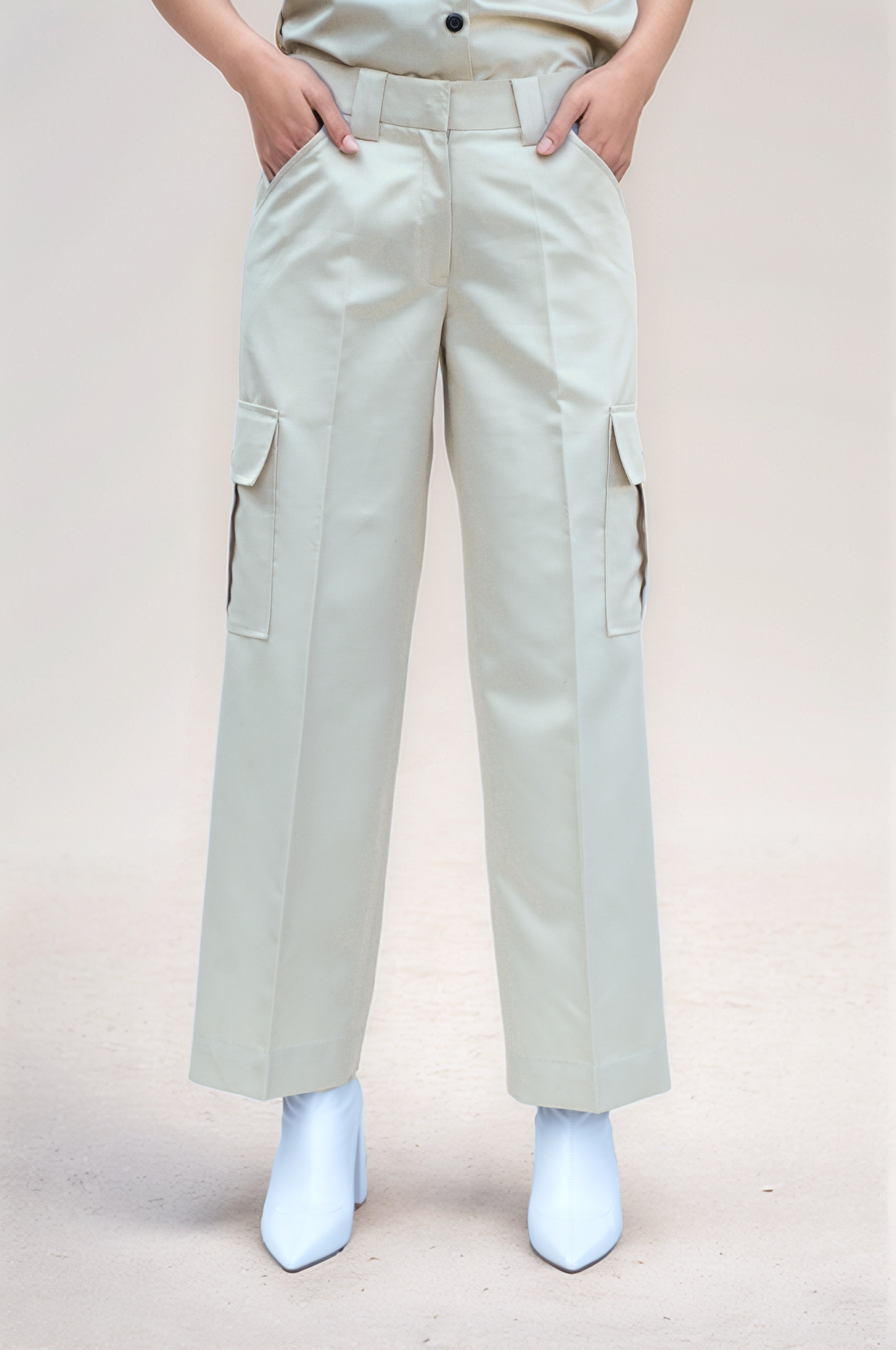 Beige Safari Co-ord Suit