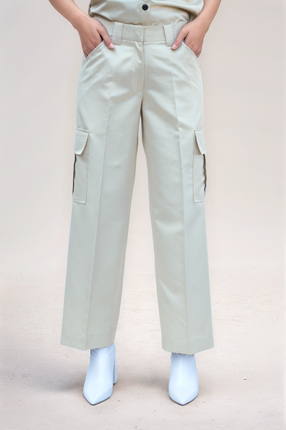 Beige Safari Co-ord Suit