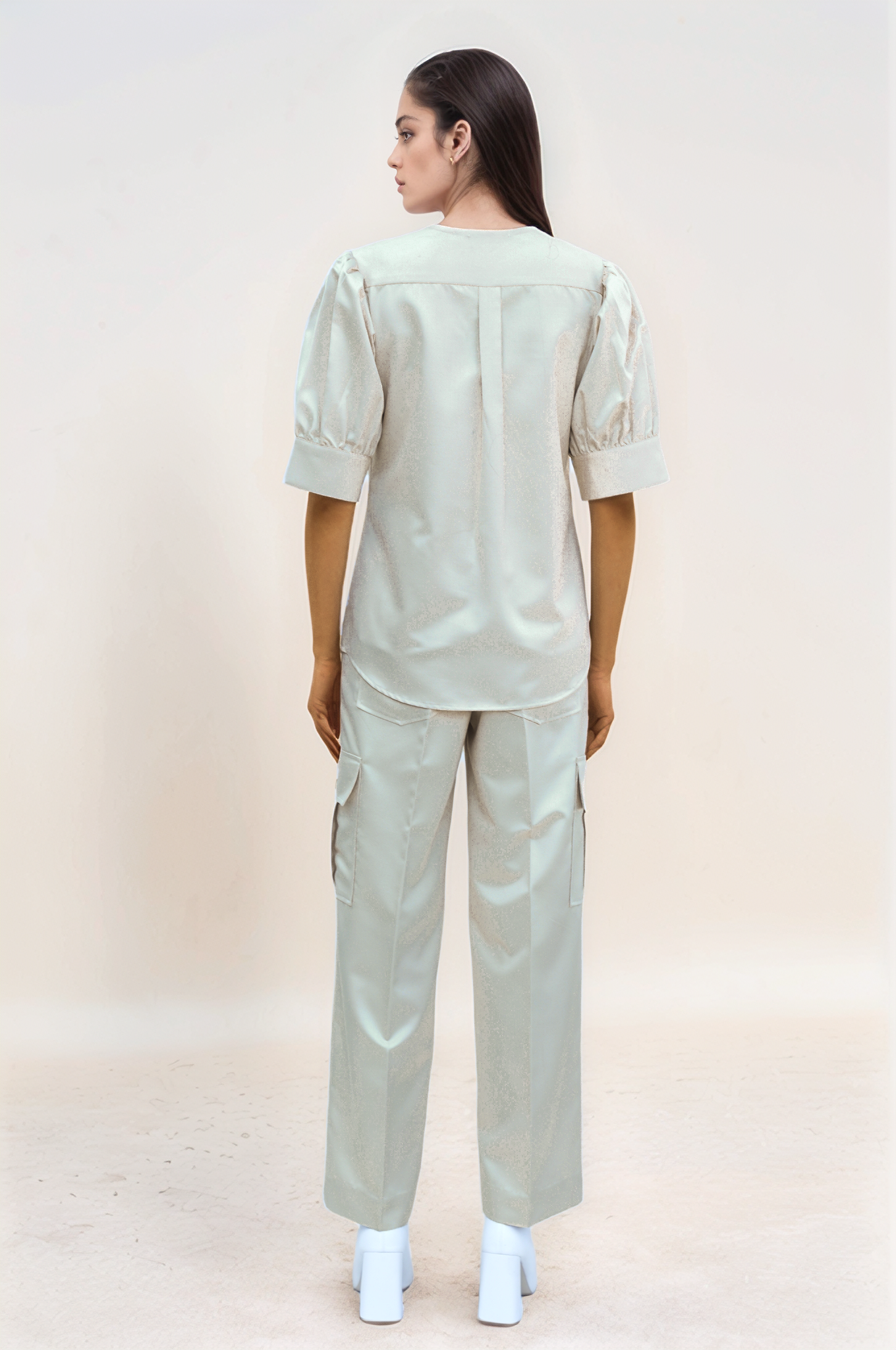 Beige Safari Co-ord Suit