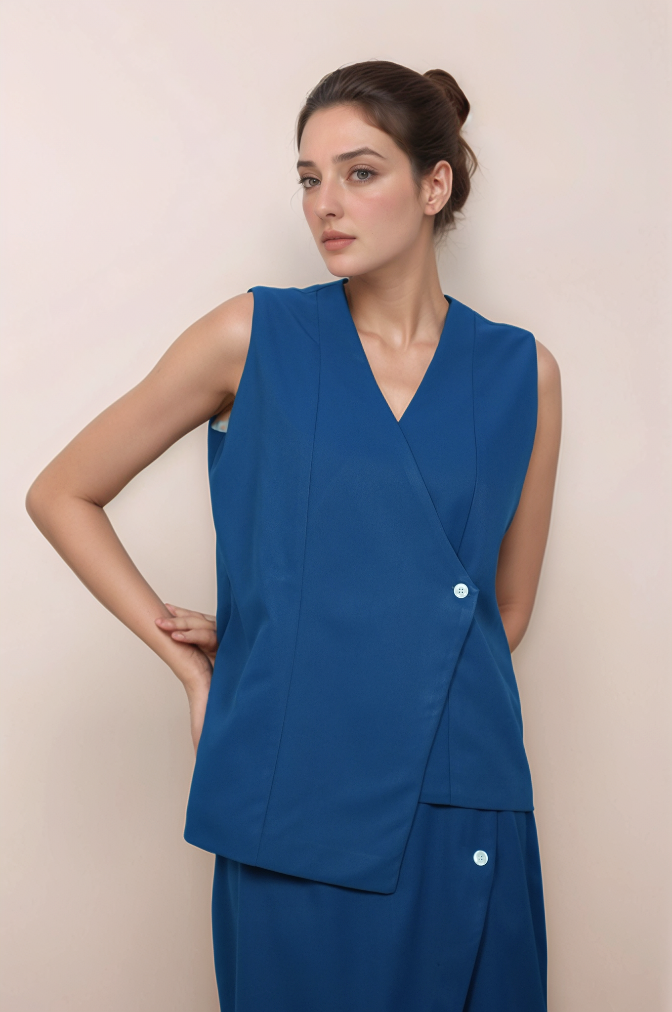 Cobalt Blue Jacket Co-ordSuit