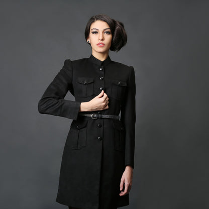 Black Dress Coat