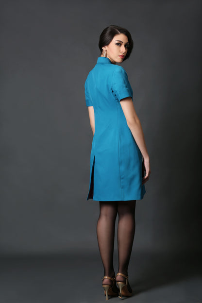 Blue Dress Coat