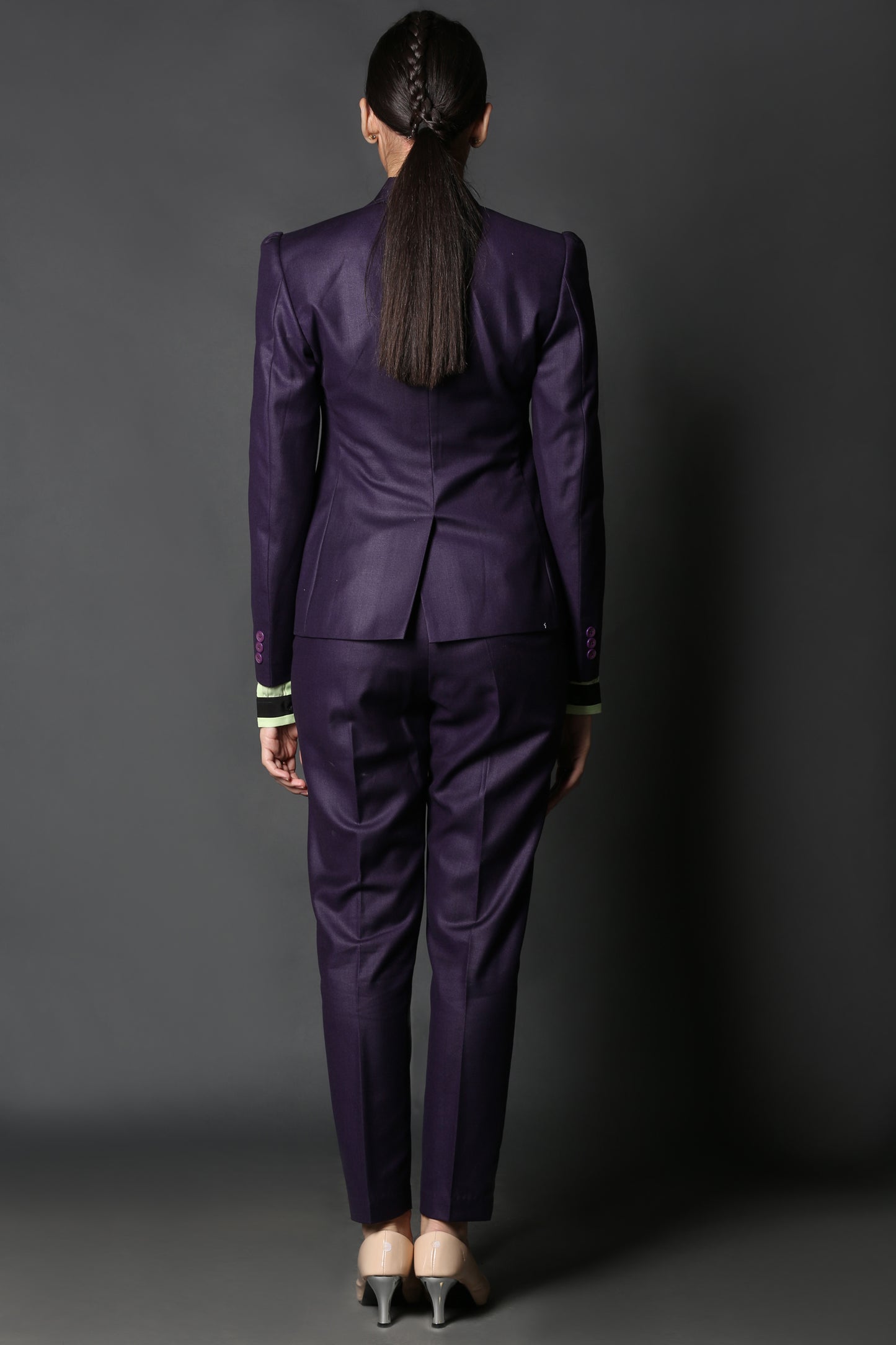 Deep Purple Formal Blazer