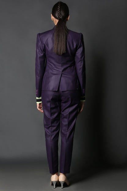 Deep Purple Formal Blazer