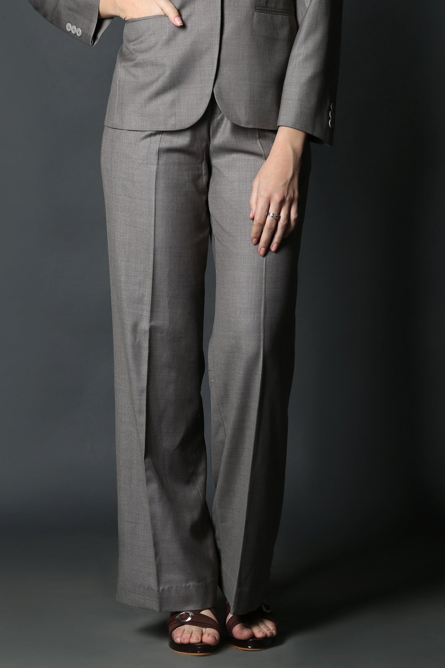 Grey Parallel Trouser