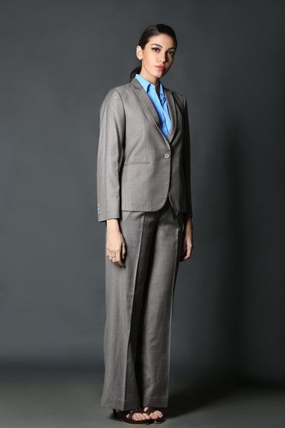 Grey Parallel Trouser