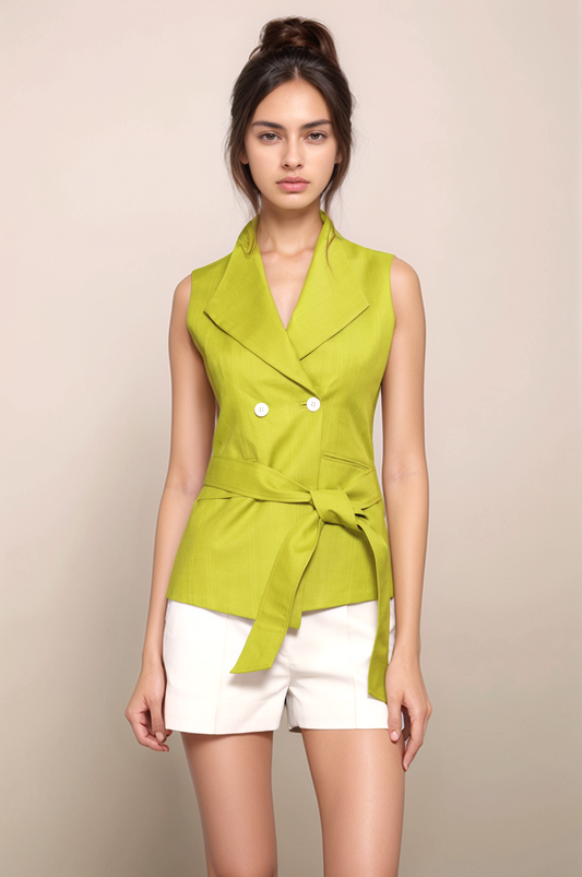 Lime Green Waistcoat