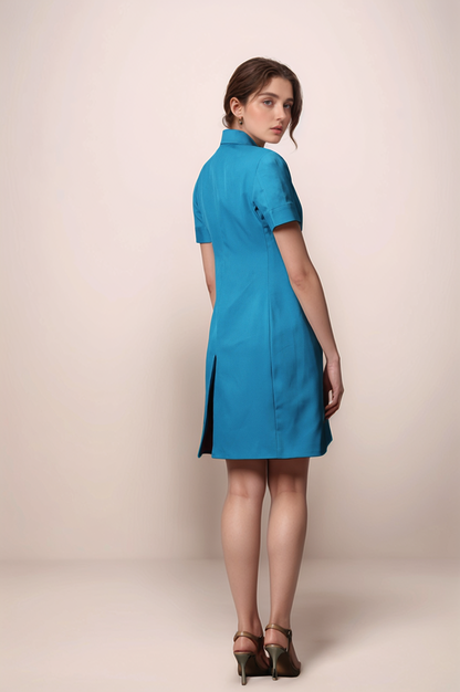 Blue Dress Coat