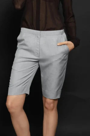 Light Grey Long Shorts