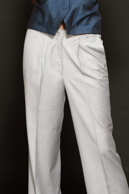 Light Grey Trouser - Dheeraj Sharma