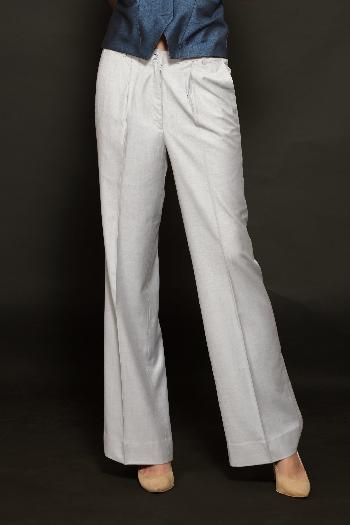 Light Grey Trouser - Dheeraj Sharma