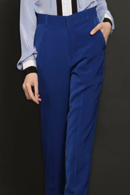 Royal Blue Trouser - Dheeraj Sharma